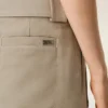 Fustă mini din bumbac bej Fustă mini din bumbac bej