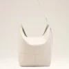 Geantă de umăr Etienne din piele Taurillon albă Geantă de umăr Etienne din piele Taurillon albă