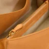 Geantă mică Mimi din piele de vacă portocalie