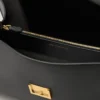 Geantă Mimi din piele de vacă neagră Geantă Mimi din piele de vacă neagră