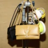 Geantă Voulez-Vous din piele de vacă galbenă