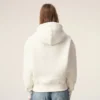 Hanorac alb din bumbac cu imprimeu Ami de Coeur Hoodie Hanorac alb din bumbac cu imprimeu Ami de Coeur Hoodie