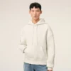 Hanorac alb din bumbac cu imprimeu Ami de Coeur Hoodie Hanorac alb din bumbac cu imprimeu Ami de Coeur Hoodie
