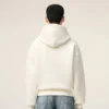 Hanorac alb din bumbac cu imprimeu Ami de Coeur Hoodie Hanorac alb din bumbac cu imprimeu Ami de Coeur Hoodie