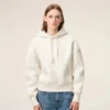 Hanorac alb din bumbac cu imprimeu Ami de Coeur Hoodie Hanorac alb din bumbac cu imprimeu Ami de Coeur Hoodie