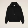 Hanorac negru din bumbac cu imprimeu Ami de Coeur Hoodie Hanorac negru din bumbac cu imprimeu Ami de Coeur Hoodie