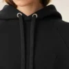 Hanorac negru din bumbac cu imprimeu Ami de Coeur Hoodie Hanorac negru din bumbac cu imprimeu Ami de Coeur Hoodie