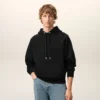 Hanorac negru din bumbac cu imprimeu Ami de Coeur Hoodie Hanorac negru din bumbac cu imprimeu Ami de Coeur Hoodie