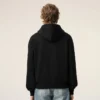 Hanorac negru din bumbac cu imprimeu Ami de Coeur Hoodie Hanorac negru din bumbac cu imprimeu Ami de Coeur Hoodie