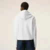 Hanorac scurt Ami de Coeur Hoodie din bumbac alb Hanorac scurt Ami de Coeur Hoodie din bumbac alb