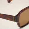 Ochelari de soare maro din acetat 75006 Ochelari de soare maro din acetat 75006