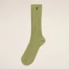 Șosete Ami de Coeur din bumbac verde Șosete Ami de Coeur din bumbac verde