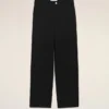 Pantaloni de lucru din lână neagră