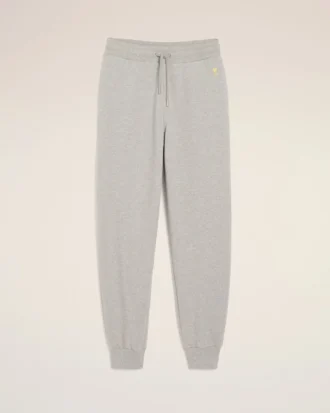 Pantaloni de trening Ami de Coeur din bumbac gri