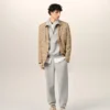 Pantaloni de trening Ami de Coeur din bumbac gri Pantaloni de trening Ami de Coeur din bumbac gri