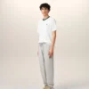 Pantaloni de trening Ami de Coeur din bumbac gri Pantaloni de trening Ami de Coeur din bumbac gri