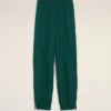 Pantaloni de trening Ami de Coeur din bumbac verde Pantaloni de trening Ami de Coeur din bumbac verde
