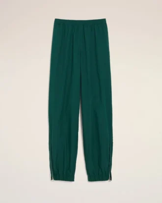 Pantaloni de trening Ami de Coeur din bumbac verde