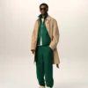 Pantaloni de trening Ami de Coeur din bumbac verde Pantaloni de trening Ami de Coeur din bumbac verde