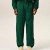 Pantaloni de trening Ami de Coeur din bumbac verde Pantaloni de trening Ami de Coeur din bumbac verde