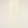 Pantaloni drepți din lână albă Pantaloni drepți din lână albă