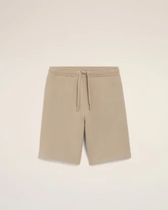 Pantaloni scurți Ami de Coeur din bumbac bej