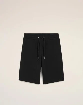 Pantaloni scurți Ami de Coeur din bumbac negru