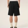 Pantaloni scurți Ami de Coeur din bumbac negru