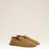 Papuci midi din piele de vacă maro Papuci midi din piele de vacă maro