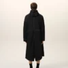 Parka lungă din nailon negru Parka lungă din nailon negru