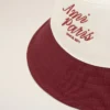 Pălărie Ami Paris din bumbac roșu și alb
