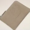 Portofel cu fermoar Carrousel din piele de vacă gri Portofel cu fermoar Carrousel din piele de vacă gri