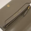 Portofel Paris Paris Continental din piele lustruită gri