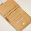 Portofel pliat Voulez-Vous din piele de vacă galbenă Portofel pliat Voulez-Vous din piele de vacă galbenă