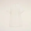 Rochie mini trapez din mătase albă