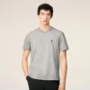 Tricou ADC din bumbac gri cu contrast Tricou ADC din bumbac gri cu contrast