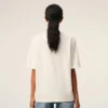 Tricou alb din bumbac Ami Paris cu imprimeu Heritage Tricou alb din bumbac Ami Paris cu imprimeu Heritage