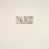 Tricou alb din bumbac cu imprimeu Ami Paris Tricou alb din bumbac cu imprimeu Ami Paris