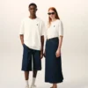Tricou alb din bumbac cu imprimeu Place Des Victoires Tricou alb din bumbac cu imprimeu Place Des Victoires