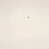 Tricou alb din bumbac cu imprimeu Place Des Victoires Tricou alb din bumbac cu imprimeu Place Des Victoires