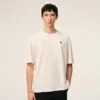 Tricou alb din bumbac cu imprimeu Place Des Victoires Tricou alb din bumbac cu imprimeu Place Des Victoires