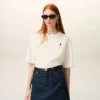 Tricou alb din bumbac cu imprimeu Place Des Victoires Tricou alb din bumbac cu imprimeu Place Des Victoires