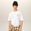 Tricou alb din bumbac Post It „Je T’aime”