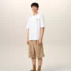 Tricou alb din bumbac Post It „Je T’aime”