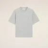 Tricou gri din bumbac cu imprimeu Ami de Coeur Tricou gri din bumbac cu imprimeu Ami de Coeur