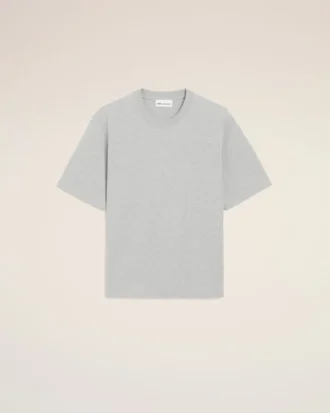 Tricou gri din bumbac cu imprimeu Ami de Coeur