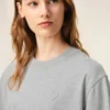 Tricou gri din bumbac cu imprimeu Ami de Coeur Tricou gri din bumbac cu imprimeu Ami de Coeur