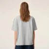 Tricou gri din bumbac cu imprimeu Ami de Coeur Tricou gri din bumbac cu imprimeu Ami de Coeur