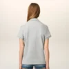 Tricou polo Ami de Coeur din bumbac gri