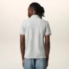 Tricou polo Ami de Coeur din bumbac gri